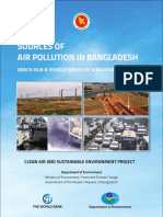 Sources of Air Pollution in Bangladesh (Brick Kiln & Vehicle Emission Scenario) - Case Project