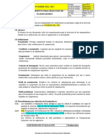 F013 - Procedimiento para Seleccion de Examinadores