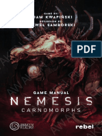 Nemesis Carnomorph Rulebook 180x280mm Eng