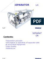 Separator General - Schlumberger FTC