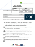 Teste Avaliação 1 Fidelização de Clientes