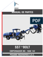 SS7 BOLT Manual de Repuestos