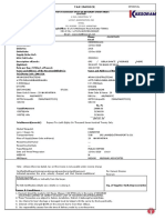 Tax Invoice: E Waybill - No