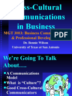 Cross-Cultural Comm in Business