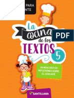 La Cocina de Los Textos 5 - GD