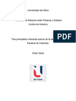 Separación Panama de Colombia Completo