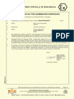 Laboratorio Oficial J. M. Madariaga: Supplementary Eu-Type Examination Certificate