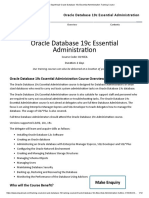 StayAhead Oracle Database 19c Essential Administration Training Course