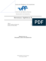 Lista 1 Estruturas Algebricas II