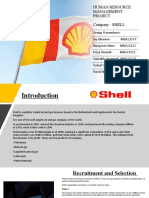 Human Resource Management Project Company: SHELL