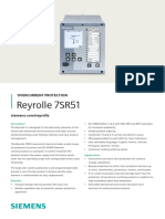 Reyrolle 7SR51: Overcurrent Protection