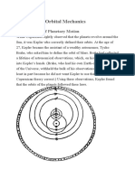 The Science: Orbital Mechanics: Kepler's Laws of Planetary Motion