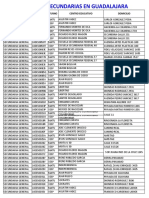 Claves de Secundarias de Guadalajara