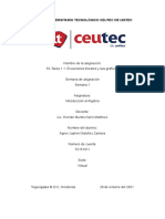 S1-Tarea 1.1 Ecuaciones Lineales y Sus Gráficas.