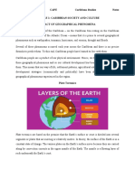 MODULE 1 - CLASS 5 - Impact of Geographical Phenomena