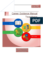 G11 Career Guidance Manual For Teachers