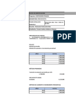 Ejercicio Presupuesto de Venta Semana 6