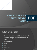 Countable and Uncountable Nouns