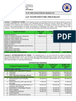 Barangay Expenditure Program