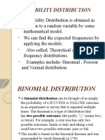 Probability Distribution