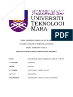 Task Development Assignment Report (Amir Hakieem)