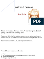 Hernias (Inguinal and Femoral)