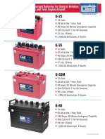 12 Volt: Dry Charged Batteries For General Aviation Single and Twin Engine Aircraft