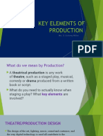 Key Elements of Production: Mrs. D. Duhaney-Millen