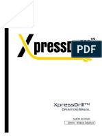 XpressDrill Operation Manual