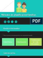 Métodos de Planificación Familiar