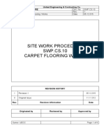 Carpet Floorring-Method Statement