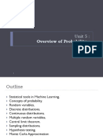 Unit 5 Overview of Probability