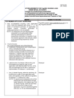 Checklist of Requirements For Pag-Ibig Housing Loan Under Retail Accounts