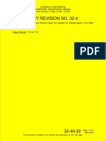 Temporary Revision No. 32-4: This Document Is Subject To The Controls and Restrictions On The Title Page