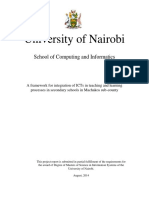 Mwunda, Nicholus M. - A Framework For Integration of ICTs in Teaching and Learning Processes in Secondary Schools in Machakos Sub-County