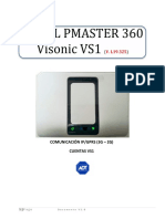 GUÍA RÁPIDA PANEL PMASTER 360 - VISONIC - VS1 - IP - 3G v19