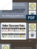 Eng3 - 21ST Century Literature Lesson 1