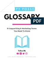 Free Guide Copy Posse Glossary 31 Copywriting Marketing Terms You Need To Know