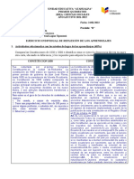 Examen Del Primer Quimestre Ciudadania 2do