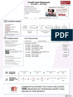 IDFC FIRST Bank Credit Card Statement 20012022