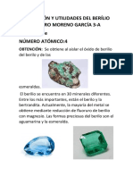 Obtención y Utilidades Del Berílio 3