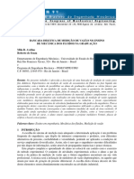 LIDO - Bancada Didática de Medição de Vazão No Ensino de Mecânica Dos Fluidos Na Graduação