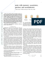 Memristor Memconductor Meminductance 0901.3682