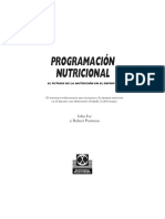 Programacion Nutricional - El Futuro de La Nutricion en El Deporte