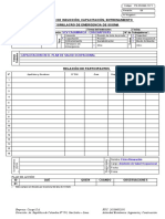 Registros de Induccion Capacitacion Hombre Nuevo