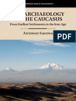 Antonio Sagona - The Archaeology of The Caucasus - From Earliest Settlements To The Iron Age-Cambridge University Press (2017)