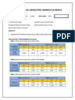 Reporte de Lab N 13 Momento de Inercia PDF