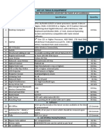 Copa Syllabus Meterial List