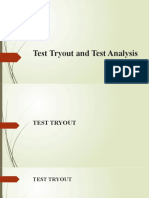 Lecture 20 - Test Tryout N Item Analysis