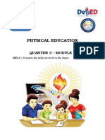 Physical Education: Quarter 3 - Module 4